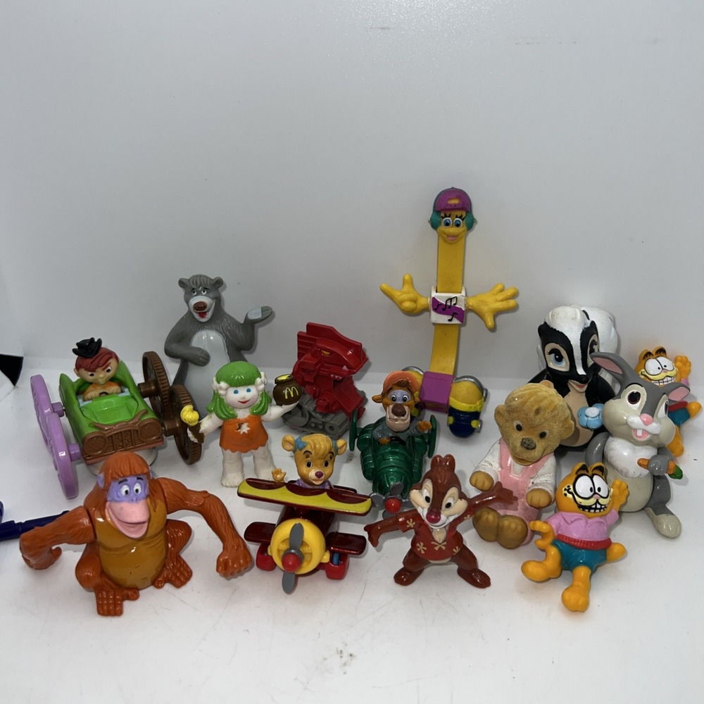 Vintage Mixed McDonald's/other Toys Disney/Garfield